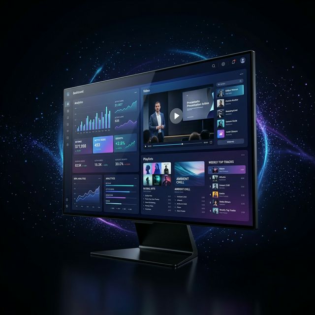 DSPlays Dashboard Mockup